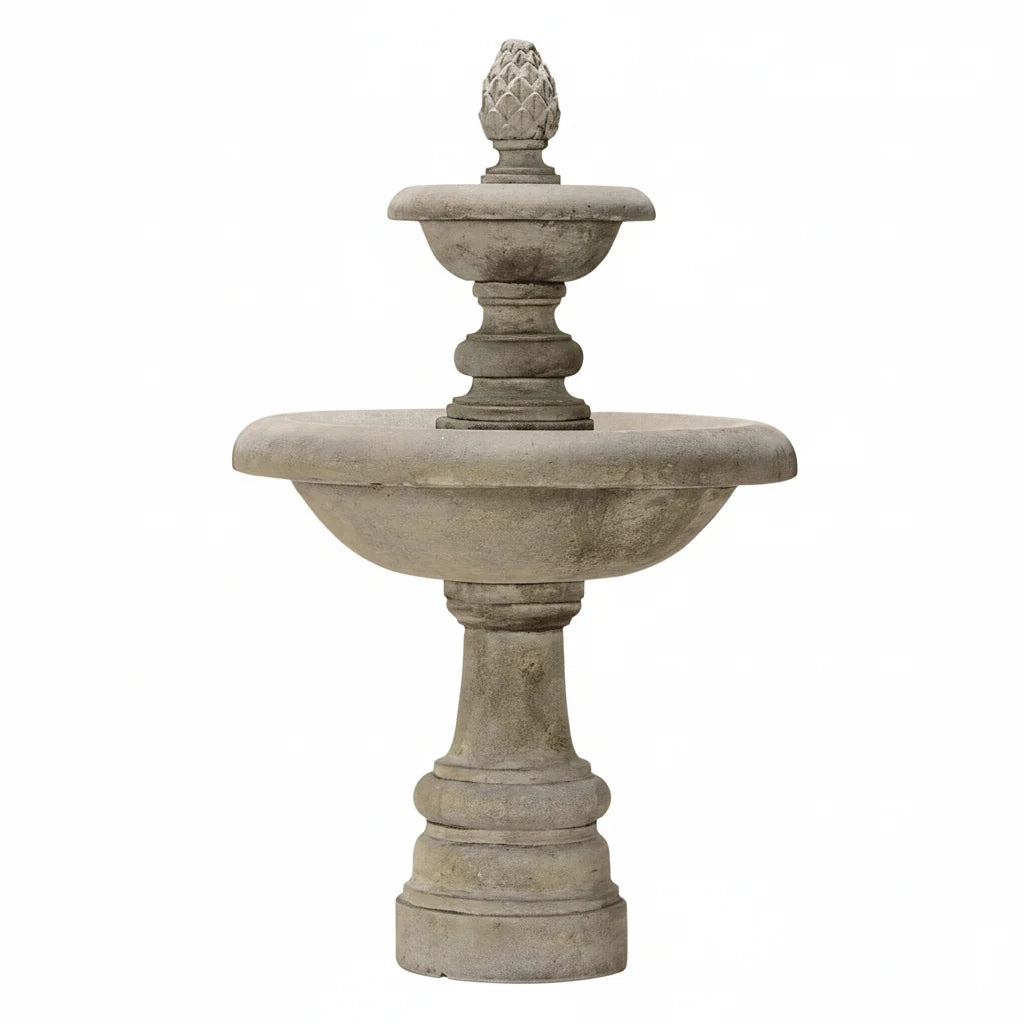 Giannini Garden Newcastle Cast Stone Outdoor Fountain 1171