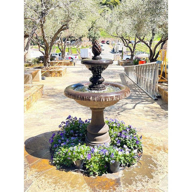 Giannini Garden Newcastle Cast Stone Outdoor Fountain 1171 1171
