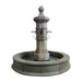 Giannini Garden Octavia Cast Stone Column Outdoor Fountain with 84" Wide Easy-Pond Basin