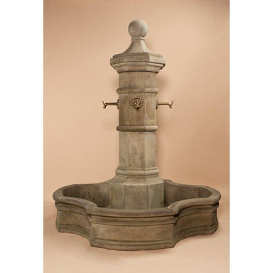 Giannini Garden Octavia Cast Stone Outdoor Courtyard Fountain with Basin 1597