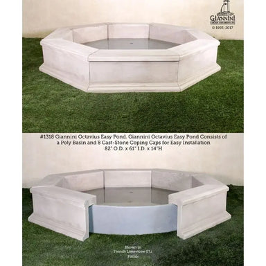 Giannini Garden Octavius Easy Pond Fountain 1318 GG-1318