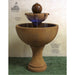 Giannini Garden Orbis 2-Tier Cast Stone Outdoor Fountain 1715 1715