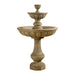 Giannini Garden Peotta 2-Tier Cast Stone Outdoor Fountain 1672 1672