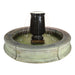 Giannini Garden Planum Cast Stone Urna Outdoor Fountain with Easy Basin 1816 1816