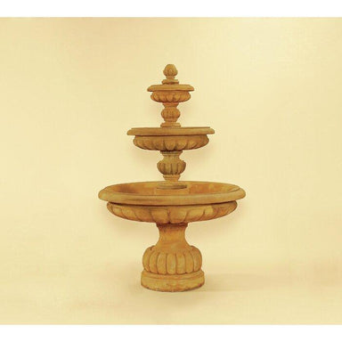 Giannini Garden Provence 3-Tier Cast Stone Outdoor Garden Fountain 1288 1288