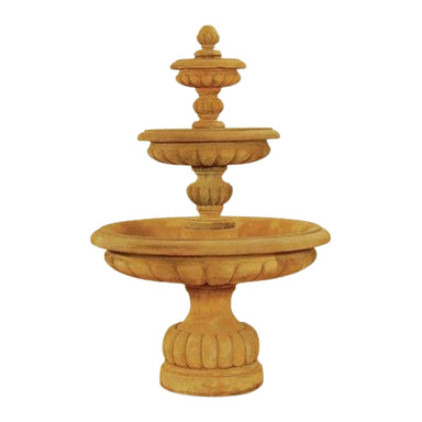 Giannini Garden Provence 3-Tier Cast Stone Outdoor Garden Fountain 1288 1288