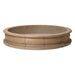 Giannini Garden Provence Round One-Piece Fountain Basin in Cast Stone
