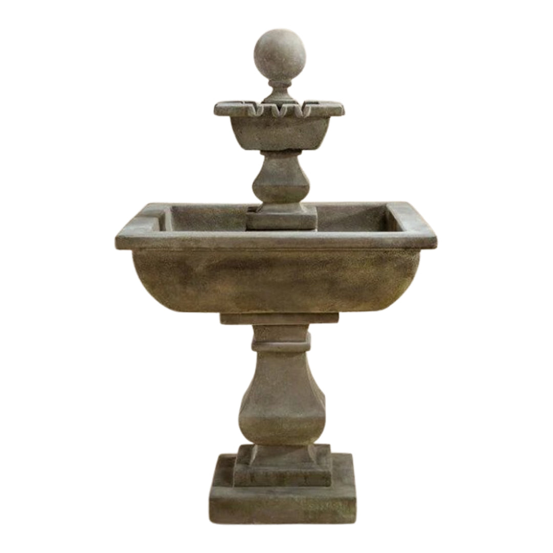 Giannini Garden Quadratum Cast Stone Outdoor Garden Fountain 1670 1670
