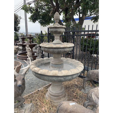 Giannini Garden Regale 3-Tier Cast Stone Outdoor Courtyard Fountain 1257 1257