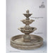 Giannini Garden Regina 3-Tier Cast Stone Outdoor Courtyard Fountain with Basin 1028