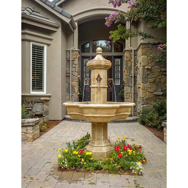 Giannini Garden Roubaix Cast Stone Outdoor Fountain 1723