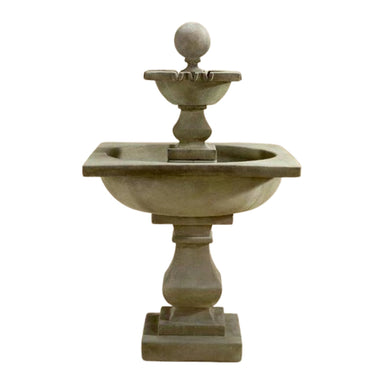 Giannini Garden Solara Cast Stone Outdoor Garden Fountain 1668 1668
