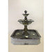 Giannini Garden Solara Cast Stone Quadra Outdoor Courtyard Fountain with Basin 1667 1667