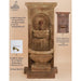 Giannini Garden St. Helena Cast Stone Outdoor Wall Fountain with Step