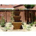 Giannini Garden Tiered Cast Stone Outdoor Garden Fountain with Ball