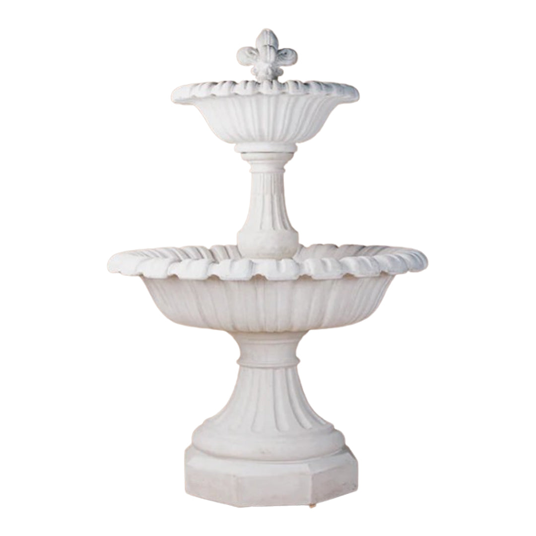 Giannini Garden Tuscania Cast Stone Outdoor Courtyard Fountain 1049 1049
