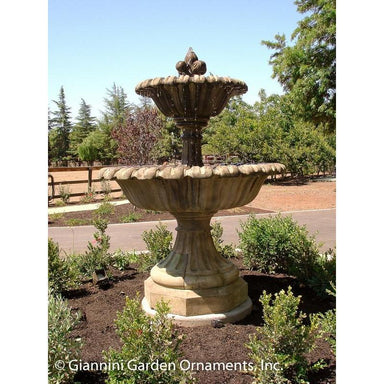 Giannini Garden Tuscania Cast Stone Outdoor Courtyard Fountain 1049 1049