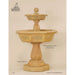 Giannini Garden Uva 2-Tier Cast Stone Outdoor Garden Fountain 1132 1132