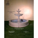 Giannini Garden Vicentina Cast Stone Outdoor Courtyard Fountain with Basin