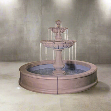Giannini Garden Vicentina Outdoor Fountain with Pond 1733 GG1733-1317