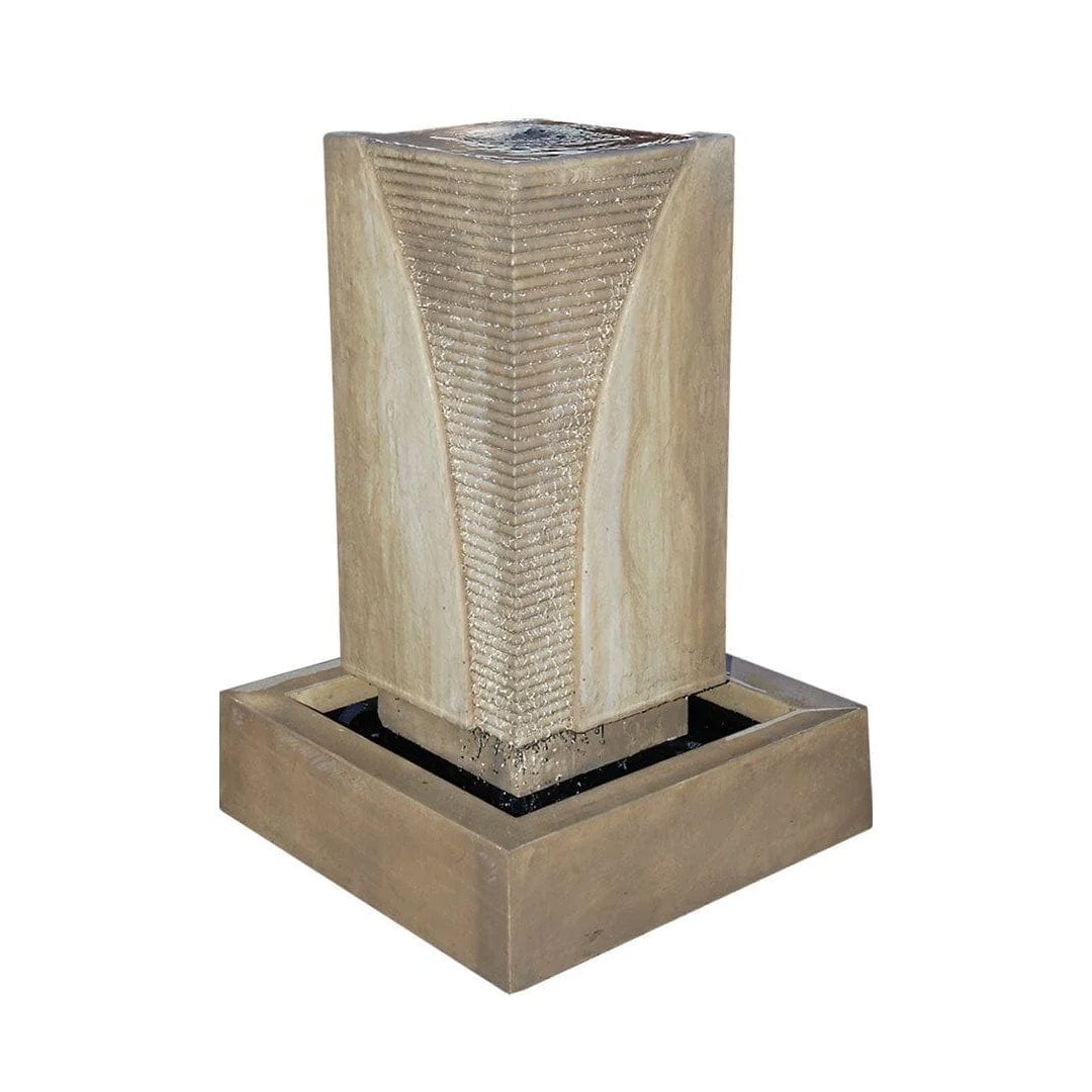 Gist Ribbed Monolith Fountain