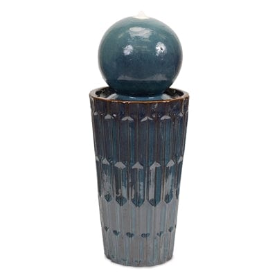 Melrose International 29”H Ceramic Fountain 92738DS