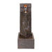 Melrose International Stone Cascading Wall 33.5”H Fountain 88135DS