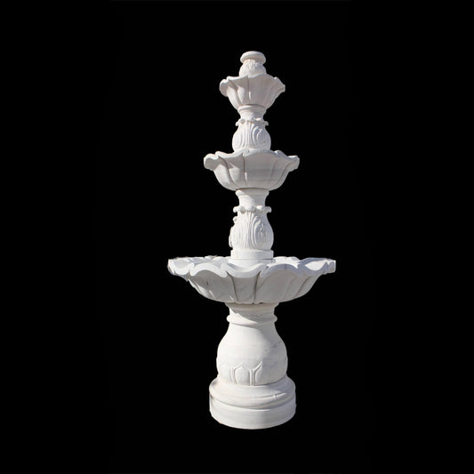 Metropolitan Galleries Marble Tuscan Three Tier Fountain JBF1600