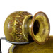 Smart Solar Cairo Ceramic Jug Solar Fountain - Walnut Finish 23481M01 23481M01