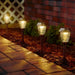 Smart Solar Charleston 6pack Solar Pathway Lights - Antique Bronze 3426WRM6-AB