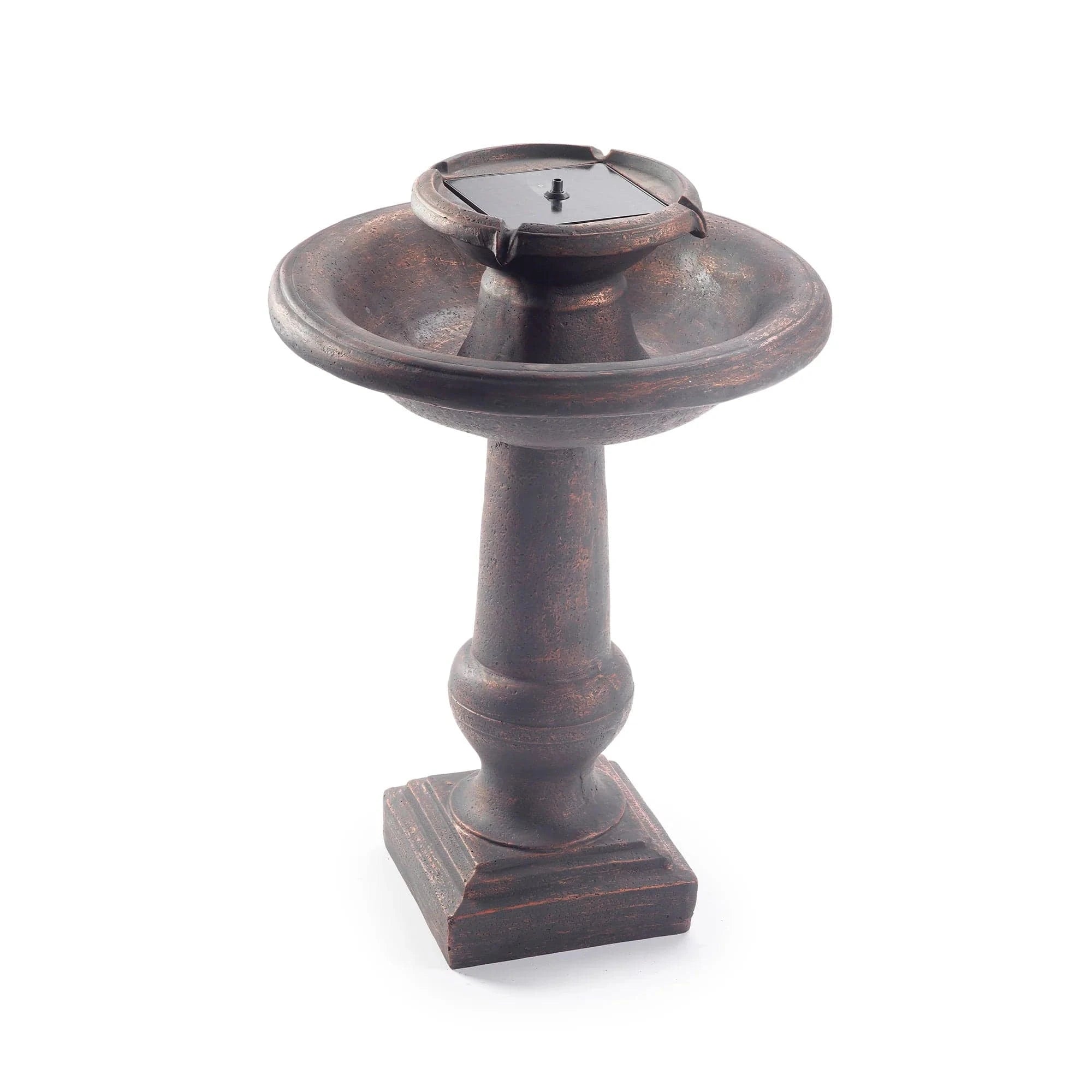 Smart Solar Chatsworth 2-Tier IntelliSOLAR Fountain with Remote - Oiled Bronze 24260024 24260024