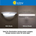 Smart Solar Frosted Marble Glass Half Moon IEL-4300 20UNPKD-T