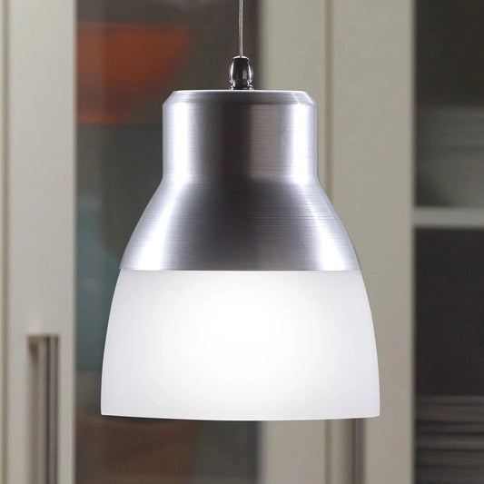 Smart Solar Glass Pendant Light - Silver Chrome Nickel IEL-5778 20UNPKD-T