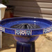 Smart Solar Louisa IntelliSOLAR Ceramic Birdbath with Remote – Blue 25373024