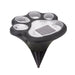 Smart Solar Paw Print Solar Accent Lights - Set of 6 3341WMM6