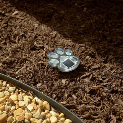 Smart Solar Paw Print Solar Accent Lights - Set of 6 3341WMM6
