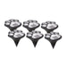 Smart Solar Paw Print Solar Accent Lights - Set of 6 3341WMM6