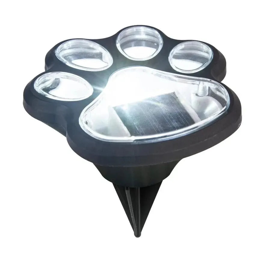 Smart Solar Paw Print Solar Accent Lights - Set of 6 3341WMM6