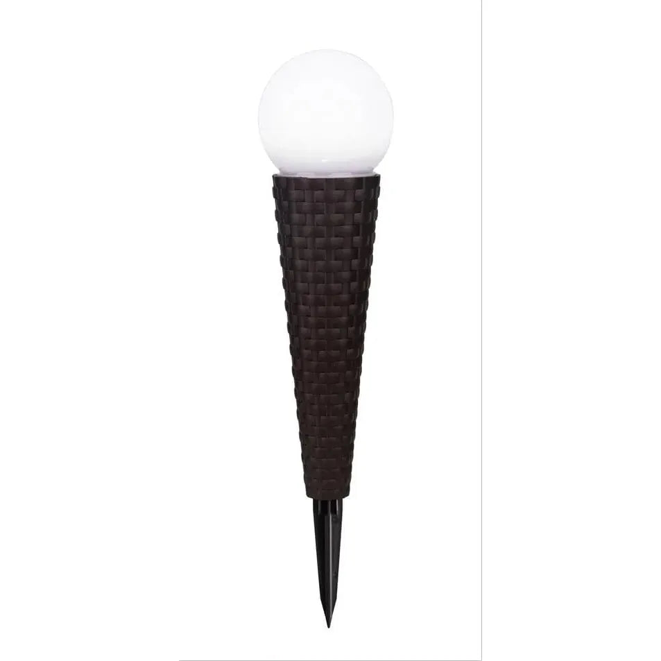 Smart Solar Pella Wicker Solar Pathway Lights - Set of 4 3414WMM4