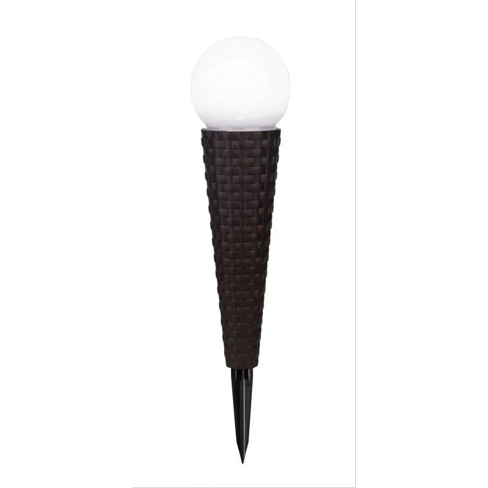 Smart Solar Pella Wicker Solar Pathway Lights - Set of 4 3414WMM4