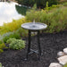 Smart Solar Perello IntelliSOLAR Birdbath with Remote - Distressed Gray 25401024 23481M01