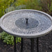 Smart Solar Perello IntelliSOLAR Birdbath with Remote - Distressed Gray 25401024 23481M01