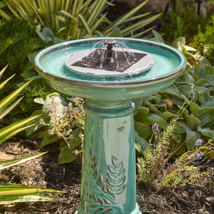 Smart Solar Outdoor Fountains Aquanura 9" IntelliSOLAR Insert for Traditional Birdbaths Ponds Pools 21310024 / 9" Dia x 2" H Smart Solar Aquanura 9" IntelliSOLAR Insert for Traditional Birdbaths, Ponds, Pools 21310024