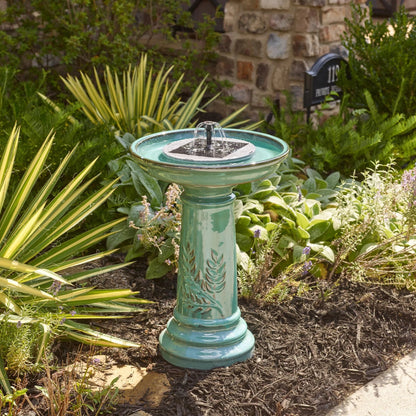 Smart Solar Outdoor Fountains Aquanura 9" IntelliSOLAR Insert for Traditional Birdbaths Ponds Pools 21310024 / 9" Dia x 2" H Smart Solar Aquanura 9" IntelliSOLAR Insert for Traditional Birdbaths, Ponds, Pools 21310024