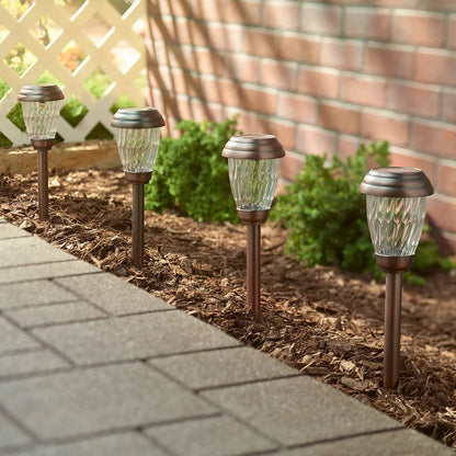 Smart Solar Floor Heater Charleston 6pack Solar Pathway Lights - Antique Bronze 3426WRM6-AB / 3.5" W x 12.0" H Smart Solar Charleston 6pack Solar Pathway Lights - Antique Bronze 3426WRM6-AB