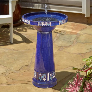 Smart Solar Louisa Solar Birdbath 25373M01