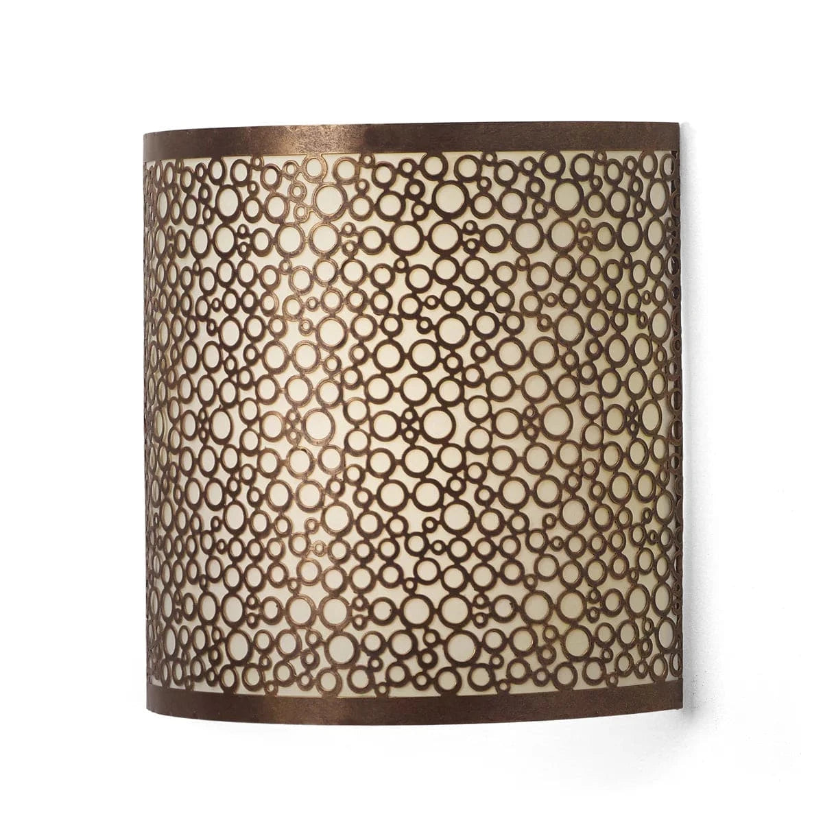 Smart Solar Wall Light Olita Barrel Sconce IEL-2900 / 9.88" L x 3.90" W x 9.87" H Smart Solar Olita Barrel Sconce IEL-2900