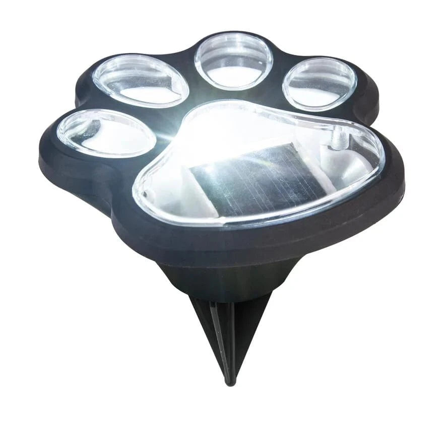 Smart Solar Floor Heater Paw Print Solar Accent Lights - Set of 6 3341WMM6 / 3.89" L x 3.89" W Smart Solar Paw Print Solar Accent Lights - Set of 6 3341WMM6