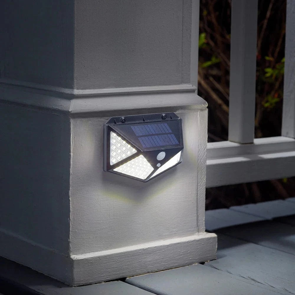 Smart Solar Floor Heater Prism Solar Motion Sensor Lights - Set of 2 344612012 / 3.94" Dia x 16.93" Smart Solar Prism Solar Motion Sensor Lights - Set of 2 344612012