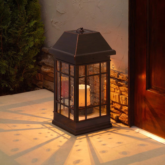 Smart Solar Floor Heater San Rafael Estate Solar Lantern (22"H) 3900KR1 / 11.40" L x 11.40" W x 22.50" H Smart Solar San Rafael Estate Solar Lantern (22"H) 3900KR1